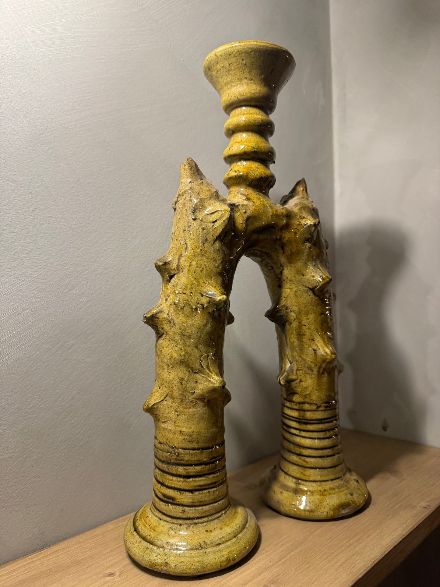 Aam l’Fil – Handcrafted Ceramic Candle Holder