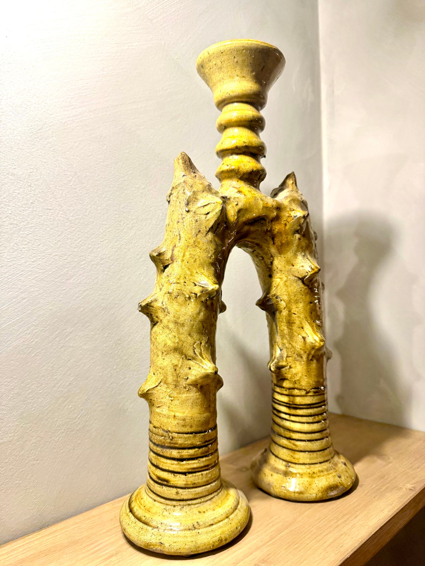 Aam l’Fil – Handcrafted Ceramic Candle Holder