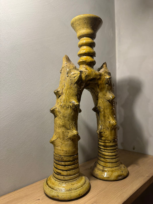 Aam l’Fil – Handcrafted Ceramic Candle Holder